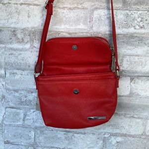 Kenneth Cole Reaction Red Cross Body Bag